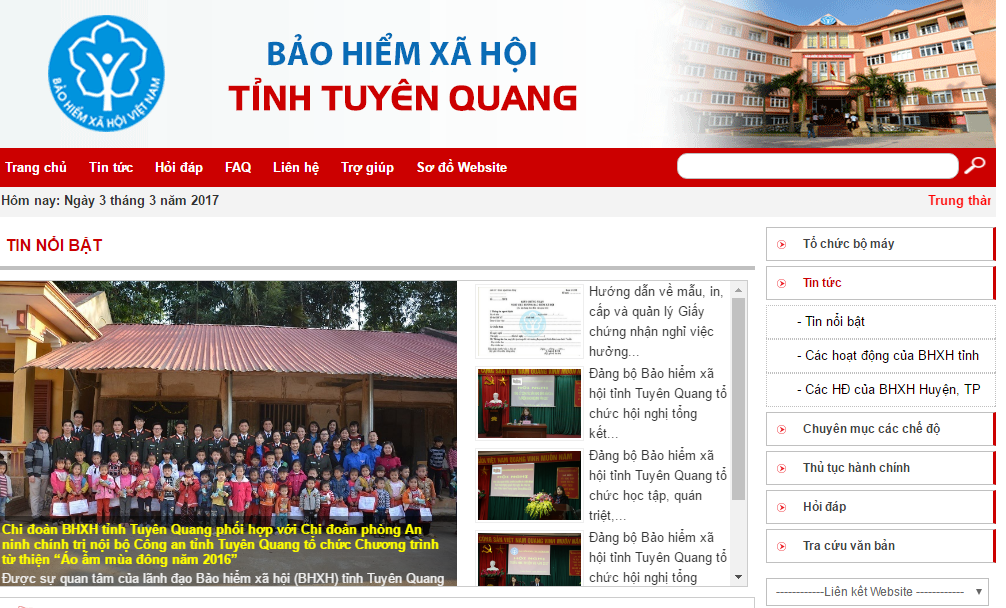 Bảo hiểm xã hội tỉnh Tuyên Quang